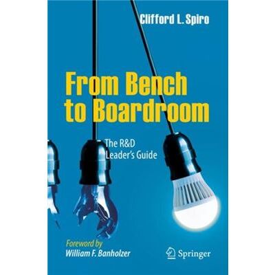 Springer From Bench To Boardroom - Publicité Springer From Bench To Boardroom - Publicité