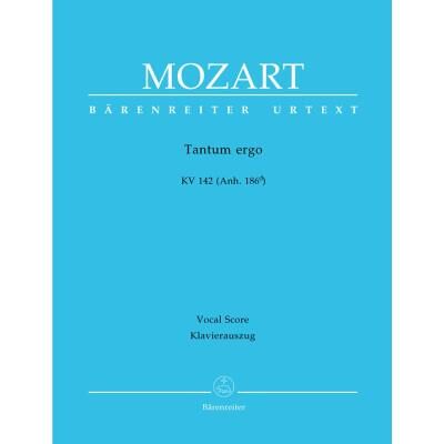 Partitions classique BARENREITER MOZART W.A. - TANTUM ERGO KV 142 (ANH. 186D) - REDUCTION CHANT, PIANO Choeur et ensemble vocal - Publicité Partitions classique BARENREITER MOZART W.A. - TANTUM ERGO KV 142 (ANH. 186D) - REDUCTION CHANT, PIANO Choeur et ensemble vocal - Publicité