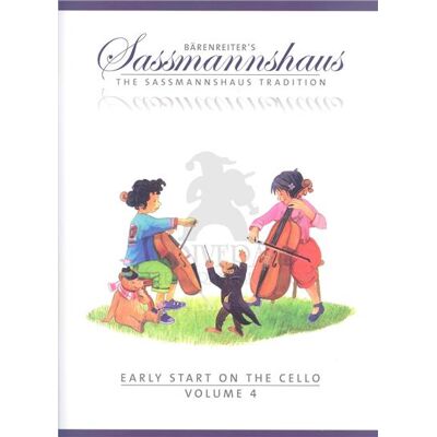 Bärenreiter Sassmannshaus Early Start On The Cello 4 - Publicité Bärenreiter Sassmannshaus Early Start On The Cello 4 - Publicité