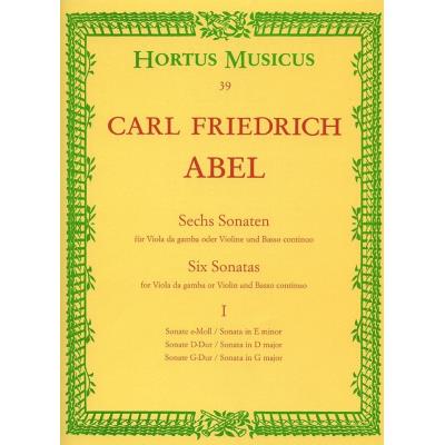 Partitions classique BARENREITER ABEL KARL FRIEDRICH - 6 SONATES VOL.1 - VIOLE DE GAMBE OU VIOLON OU FLUTE, BASSE CONTINUE Viole de gambe - Publicité Partitions classique BARENREITER ABEL KARL FRIEDRICH - 6 SONATES VOL.1 - VIOLE DE GAMBE OU VIOLON OU FLUTE, BASSE CONTINUE Viole de gambe - Publicité