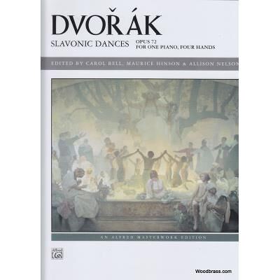 Partitions classique ALFRED PUBLISHING DVORAK A. - SLAVONIC DANCES OP. 72 - PIANO 4 MAINS Piano - Publicité Partitions classique ALFRED PUBLISHING DVORAK A. - SLAVONIC DANCES OP. 72 - PIANO 4 MAINS Piano - Publicité