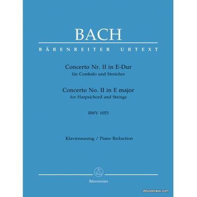 Partitions classique BARENREITER BACH J.S. - CONCERTO Nr. II IN E-DUR BWV 1053 Clavecin - Publicité Partitions classique BARENREITER BACH J.S. - CONCERTO Nr. II IN E-DUR BWV 1053 Clavecin - Publicité