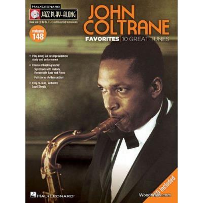 Hal Leonard Jazz Play-Along Vol.148 John Coltrane Favorites + Cd - Publicité Hal Leonard Jazz Play-Along Vol.148 John Coltrane Favorites + Cd - Publicité