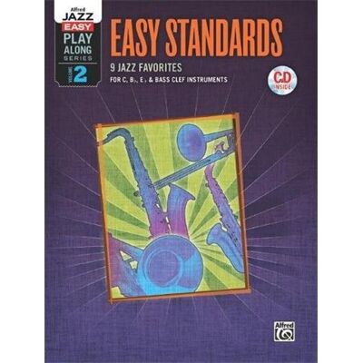 Alfred Easy Play-Along Vol.2 Easy Standards For C, Bb, Eb And Bass Clef + Cd - Publicité Alfred Easy Play-Along Vol.2 Easy Standards For C, Bb, Eb And Bass Clef + Cd - Publicité