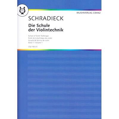 inconnu Méthodes et pédagogie MUSIKVERLAG CRANZ SCHRADIECK - ECOLE DE LA TECHNIQUE DU VIOLON VOL. 1 Violon - Publicité inconnu Méthodes et pédagogie MUSIKVERLAG CRANZ SCHRADIECK - ECOLE DE LA TECHNIQUE DU VIOLON VOL. 1 Violon - Publicité