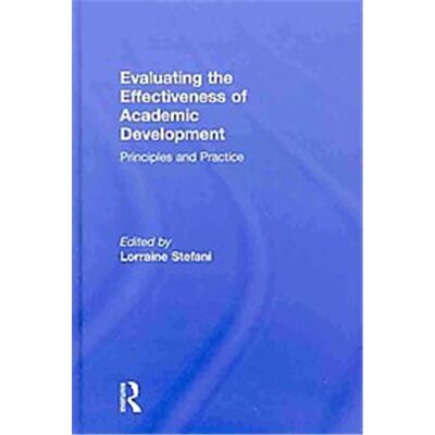 Routledge Evaluating the Effectiveness of Academic Development Practice - Publicité Routledge Evaluating the Effectiveness of Academic Development Practice - Publicité