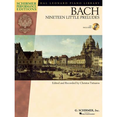 Partitions classique HAL LEONARD BACH J S - NINETEEN LITTLE PRELUDES + CD - PIANO SOLO Piano - Publicité Partitions classique HAL LEONARD BACH J S - NINETEEN LITTLE PRELUDES + CD - PIANO SOLO Piano - Publicité