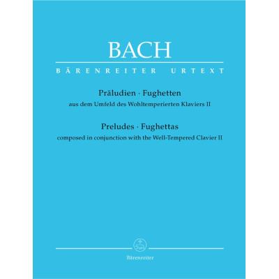 Partitions classique BARENREITER BACH J.S. - PRELUDES ET FUGUES COMPOSES EN MEME TEMPS QUE LE CLAVIER BIEN TEMPERE VOL.2 - PIANO Piano - Publicité Partitions classique BARENREITER BACH J.S. - PRELUDES ET FUGUES COMPOSES EN MEME TEMPS QUE LE CLAVIER BIEN TEMPERE VOL.2 - PIANO Piano - Publicité