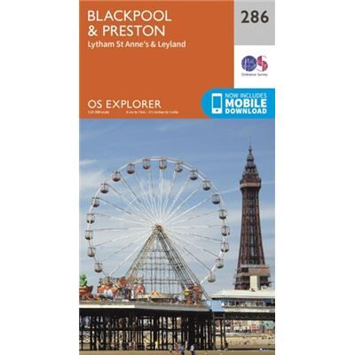 Ordnance Survey Os Explorer Map (286) Blackpool And Preston (Map) - Publicité Ordnance Survey Os Explorer Map (286) Blackpool And Preston (Map) - Publicité