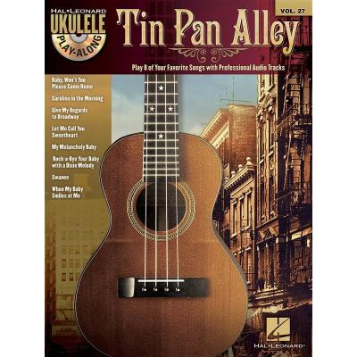 Hal Leonard Ukulele Play-Along Volume 27 Tin Pan Alley + Cd - Publicité Hal Leonard Ukulele Play-Along Volume 27 Tin Pan Alley + Cd - Publicité