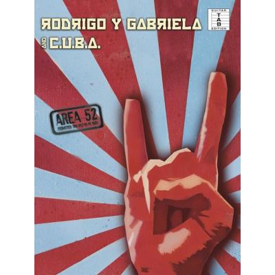 Hal Leonard Rodrigo Y Gabriela And C.U.B.A. : Area 52 Guit. Tab. Publicité Hal Leonard Rodrigo Y Gabriela And C.U.B.A. : Area 52 Guit. Tab. Publicité