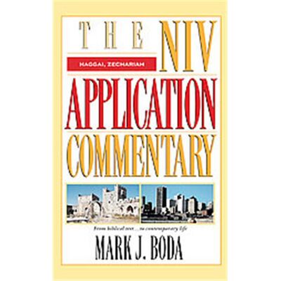 Zondervan Haggai, Zechariah The NIV Applications Commentary, Niv Application Commentary Series - Publicité Zondervan Haggai, Zechariah The NIV Applications Commentary, Niv Application Commentary Series - Publicité