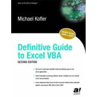 New Definitive Guide to Excel VBA, Second Edition - Publicité New Definitive Guide to Excel VBA, Second Edition - Publicité