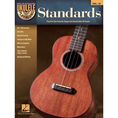 Hal Leonard Ukulele Play-Along Vol.16 Standards + Cd - Publicité Hal Leonard Ukulele Play-Along Vol.16 Standards + Cd - Publicité
