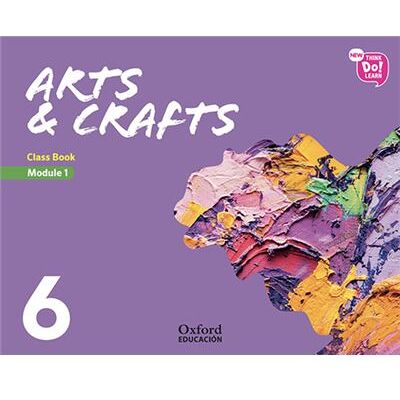 Oxford (18).New Arts & Crafts Mod.1 6º.Prim.(Libro Modulo) - Publicité Oxford (18).New Arts & Crafts Mod.1 6º.Prim.(Libro Modulo) - Publicité