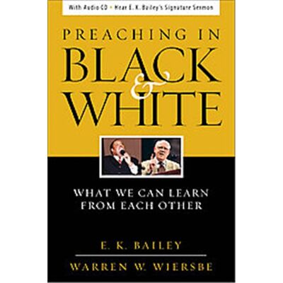 Zondervan Preaching in Black and White - Publicité Zondervan Preaching in Black and White - Publicité