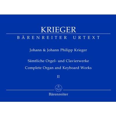 Partitions classique BARENREITER KRIEGER J / KRIEGER J.P. - SAMLICHE ORGEL- UND KLAVIERWERKE BAND 2 - ORGUE / PIANO Piano - Publicité Partitions classique BARENREITER KRIEGER J / KRIEGER J.P. - SAMLICHE ORGEL- UND KLAVIERWERKE BAND 2 - ORGUE / PIANO Piano - Publicité