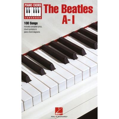 Hal Leonard Beatles Piano Chord Songbook Songs A-I (100 Songs) - Publicité Hal Leonard Beatles Piano Chord Songbook Songs A-I (100 Songs) - Publicité