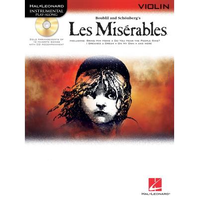 HAL LEONARD LES MISERABLES PLAY-ALONG VIOLON + CD - Publicité HAL LEONARD LES MISERABLES PLAY-ALONG VIOLON + CD - Publicité