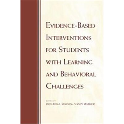 Routledge Evidence-Based Interventions for Students With Learning and Behavioral Challenges - Publicité Routledge Evidence-Based Interventions for Students With Learning and Behavioral Challenges - Publicité