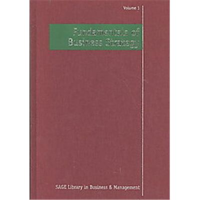Sage Pubns Ltd Fundamentals Of Business Strategy, Sage Library In Business & Management - Publicité Sage Pubns Ltd Fundamentals Of Business Strategy, Sage Library In Business & Management - Publicité