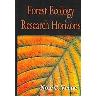 Nova Science Pub Inc Forest Ecology - Publicité Nova Science Pub Inc Forest Ecology - Publicité