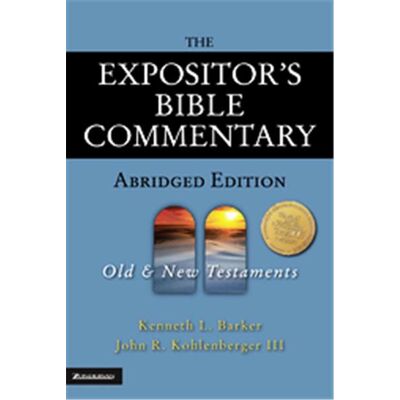 Zondervan Expositor's Bible Commentary - Publicité Zondervan Expositor's Bible Commentary - Publicité