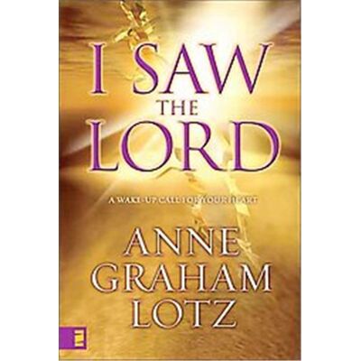 Zondervan I Saw the Lord - Publicité Zondervan I Saw the Lord - Publicité