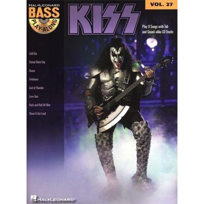 Hal Leonard Kiss Bass Play-Along Vol.27 + Cd - Publicité Hal Leonard Kiss Bass Play-Along Vol.27 + Cd - Publicité