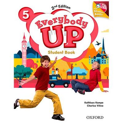 Oxford (16).Everybody Up 5 (St+Audio Cd) (2ºed) - Publicité Oxford (16).Everybody Up 5 (St+Audio Cd) (2ºed) - Publicité