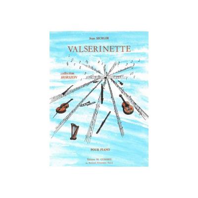 Partitions Classique Combre Sichler Jean - Valserinette - Piano Piano - Publicité Partitions Classique Combre Sichler Jean - Valserinette - Piano Piano - Publicité