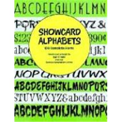 Showcard Alphabets, Dover Pictorial Archive Series - Publicité Showcard Alphabets, Dover Pictorial Archive Series - Publicité