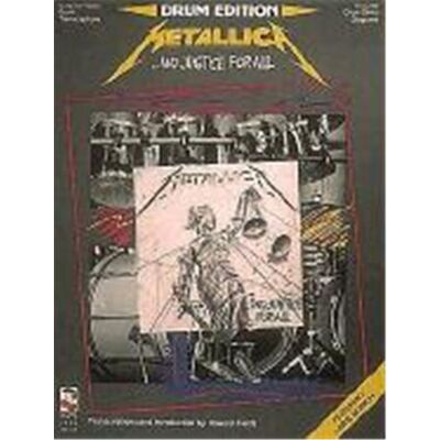Hal Leonard Corp Metallica - ...and Justice for All - Drums - Publicité Hal Leonard Corp Metallica - ...and Justice for All - Drums - Publicité