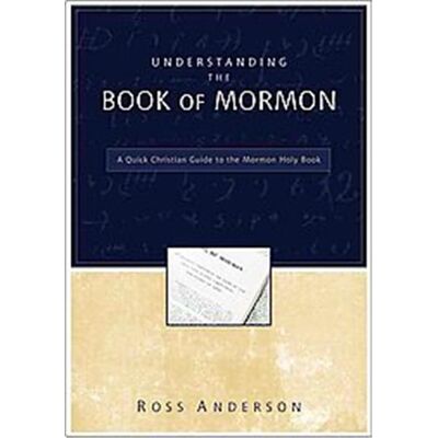 Zondervan Understanding the Book of Mormon - Publicité Zondervan Understanding the Book of Mormon - Publicité