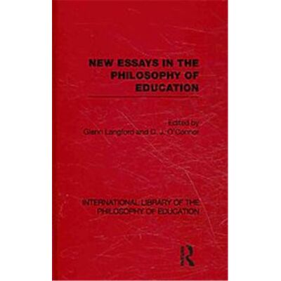 Routledge New Essays in the Philosophy of Education, International Library of the Philosophy of Education - Publicité Routledge New Essays in the Philosophy of Education, International Library of the Philosophy of Education - Publicité