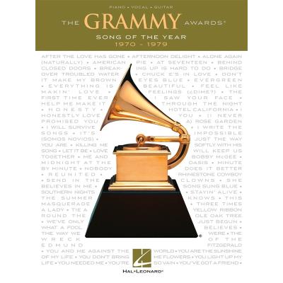Partitions variété, pop, rock... HAL LEONARD GRAMMY AWARDS SONG OF THE YEAR 1970-1979 - PVG Piano voix guitare - Publicité Partitions variété, pop, rock... HAL LEONARD GRAMMY AWARDS SONG OF THE YEAR 1970-1979 - PVG Piano voix guitare - Publicité