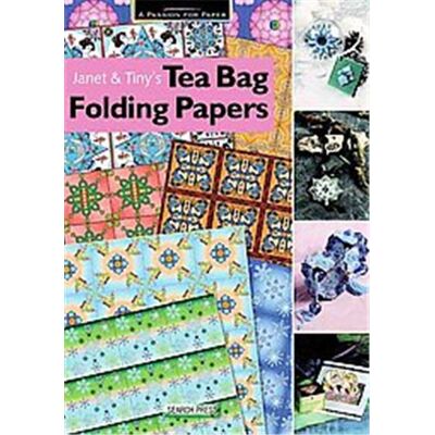 Janet & Tiny's Tea Bag Folding Papers, A Passion for Paper Series - Publicité Janet & Tiny's Tea Bag Folding Papers, A Passion for Paper Series - Publicité