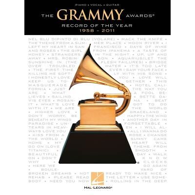 Partitions variété, pop, rock... HAL LEONARD GRAMMY AWARDS RECORD OF THE YEAR 1958-2011 - PVG Piano voix guitare - Publicité Partitions variété, pop, rock... HAL LEONARD GRAMMY AWARDS RECORD OF THE YEAR 1958-2011 - PVG Piano voix guitare - Publicité