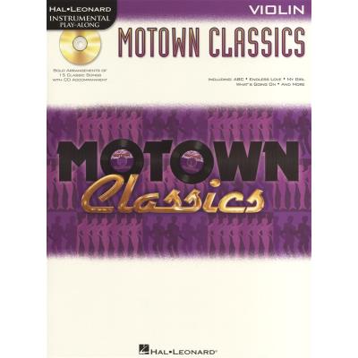 Partitions variété, pop, rock... HAL LEONARD INSTRUMENTAL PLAY ALONG - MOTOWN CLASSICS VIOLIN + CD - VIOLIN Cordes - Publicité Partitions variété, pop, rock... HAL LEONARD INSTRUMENTAL PLAY ALONG - MOTOWN CLASSICS VIOLIN + CD - VIOLIN Cordes - Publicité