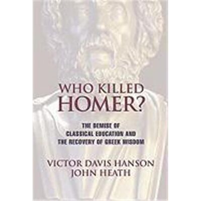 Encounter Books Who Killed Homer? - Publicité Encounter Books Who Killed Homer? - Publicité
