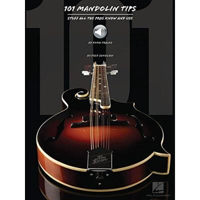 Hal Leonard 101 Mandolin Tips + Downloading Card - Publicité Hal Leonard 101 Mandolin Tips + Downloading Card - Publicité
