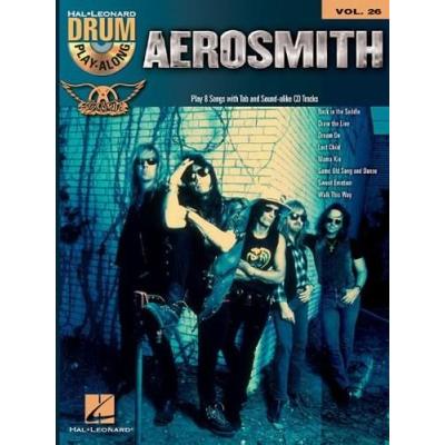 Hal Leonard Drum Playalong Vol.26 Aerosmith + Cd - Publicité Hal Leonard Drum Playalong Vol.26 Aerosmith + Cd - Publicité