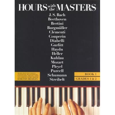 Partitions classique BOSWORTH HOURS WITH THE MASTERS - BK. 1 - PIANO SOLO Piano - Publicité Partitions classique BOSWORTH HOURS WITH THE MASTERS - BK. 1 - PIANO SOLO Piano - Publicité