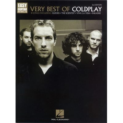 Hal Leonard Coldplay Very Best Of Easy Guitar Tab. 2nd Edition - Publicité Hal Leonard Coldplay Very Best Of Easy Guitar Tab. 2nd Edition - Publicité