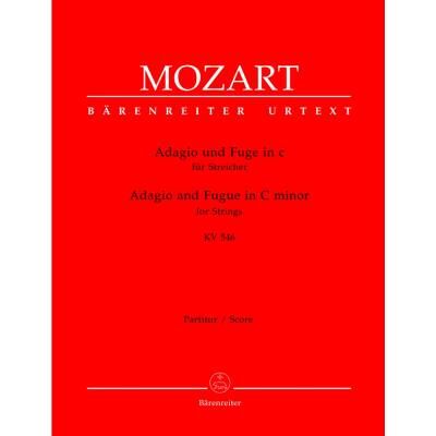 Partitions classique BARENREITER MOZART W.A. - ADAGIO ET FUGUE EN DO MINEUR POUR CORDES KV 546 Ensemble à cordes - Publicité Partitions classique BARENREITER MOZART W.A. - ADAGIO ET FUGUE EN DO MINEUR POUR CORDES KV 546 Ensemble à cordes - Publicité