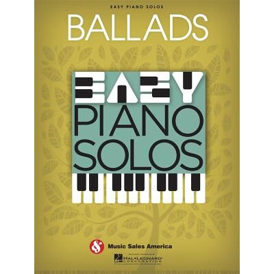 Hal Leonard Easy Piano Solos Ballads 23 Songs - Publicité Hal Leonard Easy Piano Solos Ballads 23 Songs - Publicité