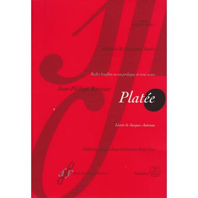 Partitions classique BARENREITER RAMEAU J. PH. - PLATEE - CHANT-PIANO Voix solo, piano - Publicité Partitions classique BARENREITER RAMEAU J. PH. - PLATEE - CHANT-PIANO Voix solo, piano - Publicité