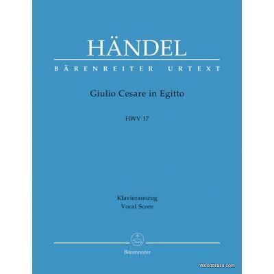 Partitions classique BARENREITER HAENDEL G. F. - GIULIO CESARE IN EGITTO HWV 17 - CHANT-PIANO Choeur et ensemble vocal - Publicité Partitions classique BARENREITER HAENDEL G. F. - GIULIO CESARE IN EGITTO HWV 17 - CHANT-PIANO Choeur et ensemble vocal - Publicité