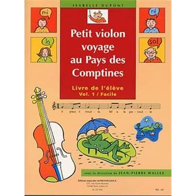 LEDUC PETIT VIOLON VOYAGE AU PAYS DES COMPTINES VOL 1 - Publicité LEDUC PETIT VIOLON VOYAGE AU PAYS DES COMPTINES VOL 1 - Publicité