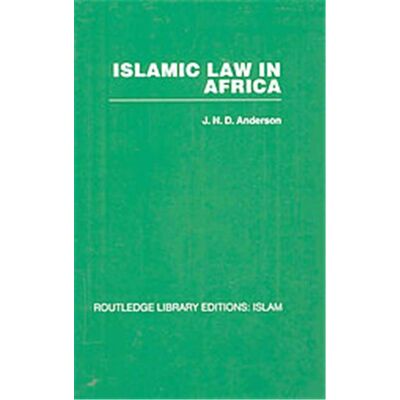 Routledge Islamic Law In Africa - Publicité Routledge Islamic Law In Africa - Publicité